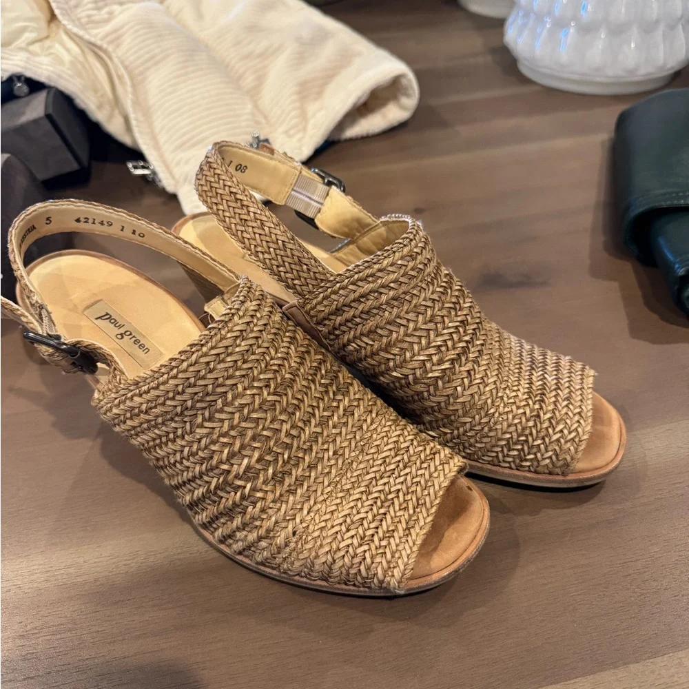 PAUL GREEN LOVELY WOVEN SANDAL - Picture 5 of 13